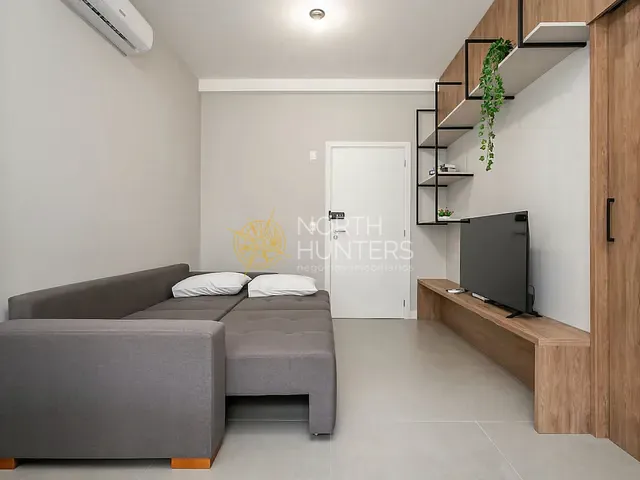 Apartamento com 53m² 1 quarto e 2 banheiros, à venda, no bairro Cachoeira do Bom Jesus em Florianópolis