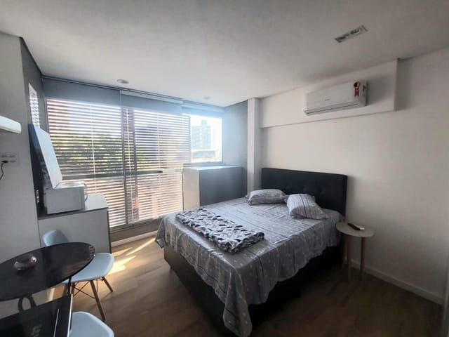 Foto do Apartamento - Apartamento para Locação 1 Quarto, 1 Suite, 26M², Mirandópolis, São Paulo - SP | Axis Vila Mariana | Paulista Imóveis.