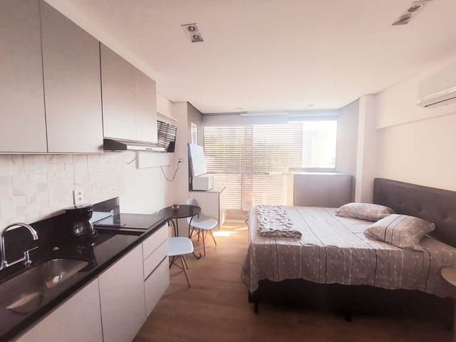 Foto do Apartamento - Apartamento para Locação 1 Quarto, 1 Suite, 26M², Mirandópolis, São Paulo - SP | Axis Vila Mariana | Paulista Imóveis.