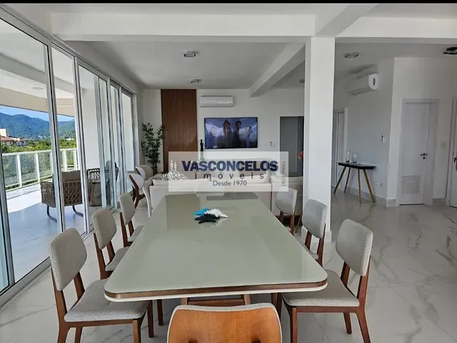Apartamento com 500m² 3 quartos e 5 banheiros, à venda, no bairro Itaguá em Ubatuba