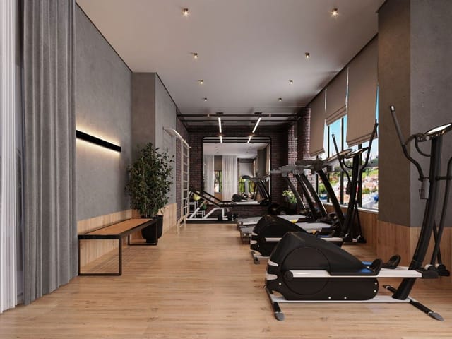 Apartamento com 73m² 2 quartos e 3 banheiros, à venda, no bairro Balneário Perequê em Porto Belo