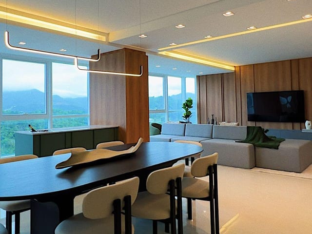 Apartamento com 293m² 3 quartos e 4 banheiros, à venda, no bairro Centro em Balneário Camboriú