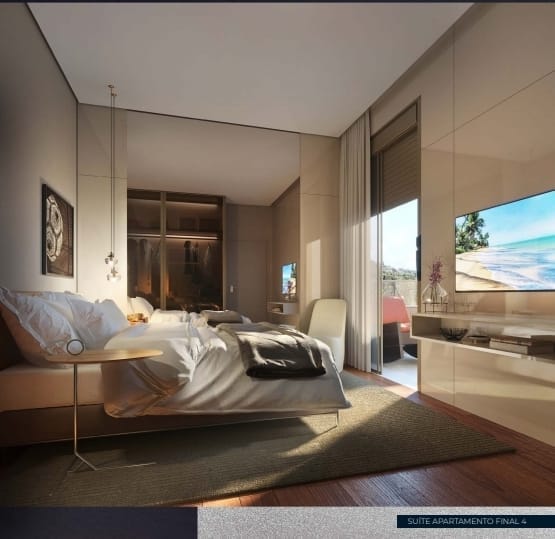 Apartamento três quartos a venda no Vale do Sereno, Nova Lima com duas vagas e varanda na suíte e na sala. Residencial com lazer completo miniatura 2