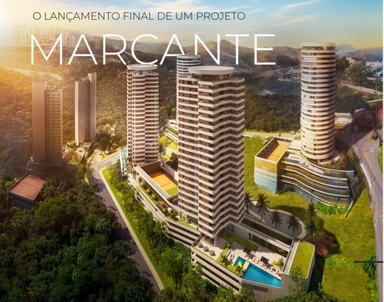 Apartamento três quartos a venda no Vale do Sereno, Nova Lima com duas vagas e varanda na suíte e na sala. Residencial com lazer completo miniatura 9