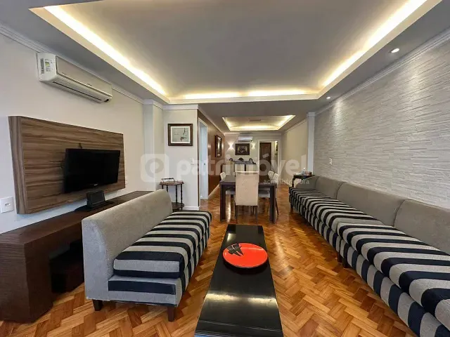 Apartamento com 138m² 3 quartos e 3 banheiros, para alugar, no bairro Copacabana em Rio de Janeiro