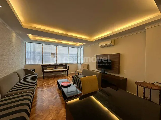 Apartamento com 138m² 3 quartos e 3 banheiros, para alugar, no bairro Copacabana em Rio de Janeiro