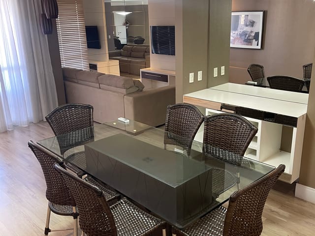 Foto do Apartamento - Edifício Villággio Trebbiano: Apartamento para venda e  locação, 110m², mobiliado - Quilombo, Cuiabá, MT | Verticali Imóveis