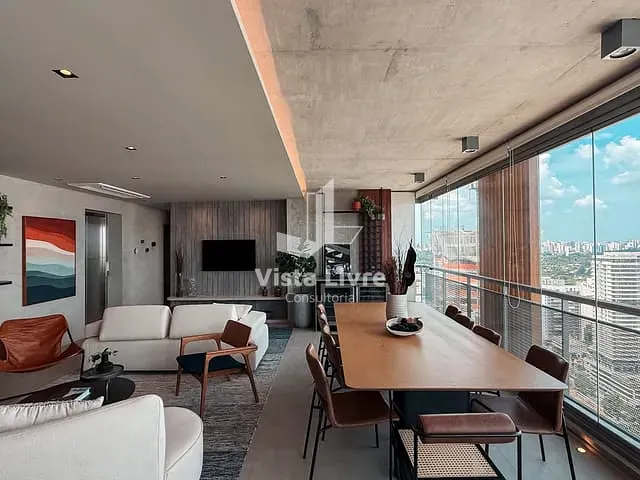 Apartamento com 167m² 3 quartos e 5 banheiros, à venda, no bairro Jardim das Acácias em São Paulo
