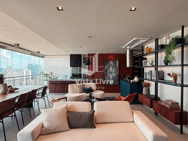 Apartamento com 167m² 3 quartos e 5 banheiros, à venda, no bairro Jardim das Acácias em São Paulo