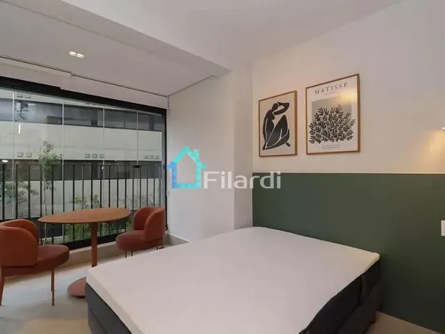 Apartamento 1 quarto e 1 banheiro, para alugar, no bairro Pinheiros em São Paulo