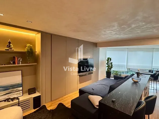 Apartamento com 50m² 1 quarto e 1 banheiro, à venda, no bairro Cidade Monções em São Paulo