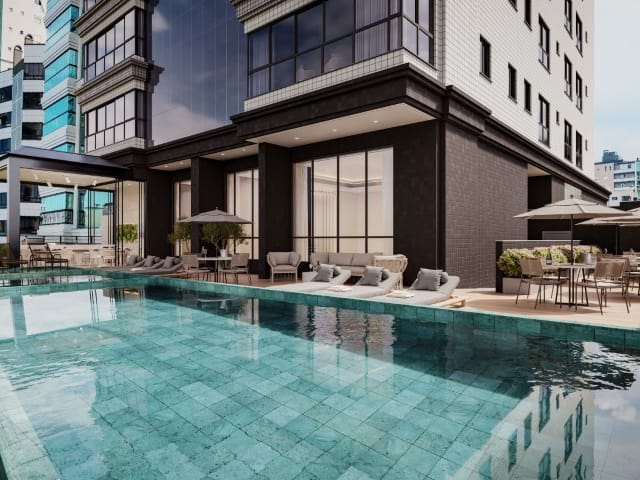 Apartamento com 331m² 4 quartos e 5 banheiros, à venda, no bairro Meia Praia em Itapema