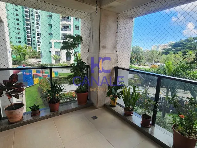 Apartamento com 114m² 3 quartos e 2 banheiros, para alugar, no bairro Barra da Tijuca em Rio de Janeiro
