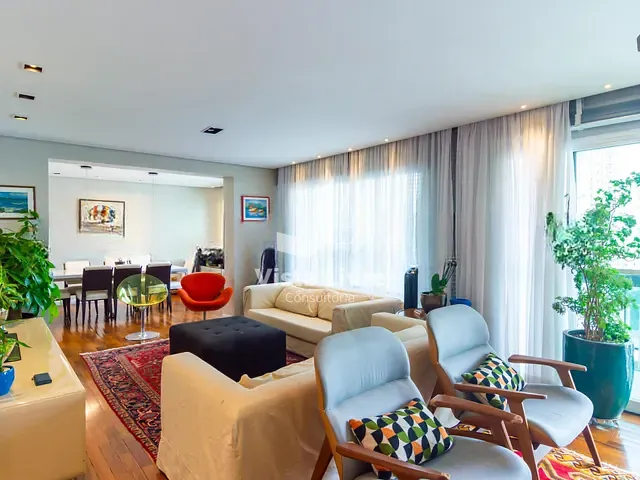 Apartamento com 468m² 4 quartos e 7 banheiros, à venda, no bairro Campo Belo em São Paulo