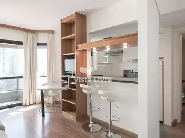 Apartamento com 50m² 1 quarto e 1 banheiro, à venda, no bairro Itaim Bibi em São Paulo