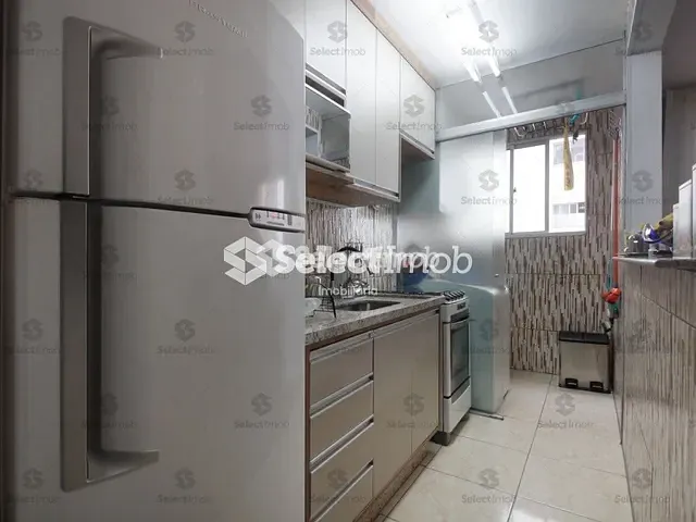 Apartamento com 49m² 2 quartos e 1 banheiro, à venda, no bairro Vila Homero Thon em Santo André