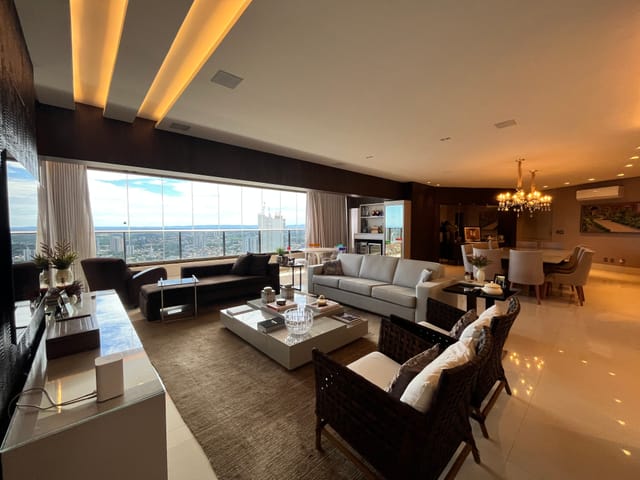 Foto do Apartamento - Apartamento no Royal President: Apartamento para Locação, 270m², semimobiliado (fotos ilustrativas) - quilombo, Cuiabá, MT | Verticali Imóveis