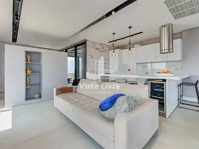 Apartamento com 94m² 1 quarto e 2 banheiros, à venda, no bairro Vila Nova Conceição em São Paulo
