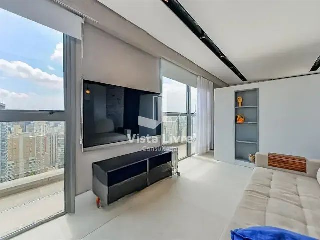 Apartamento com 94m² 1 quarto e 2 banheiros, à venda, no bairro Vila Nova Conceição em São Paulo