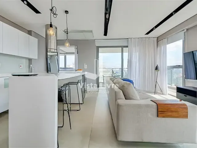 Apartamento com 94m² 1 quarto e 2 banheiros, à venda, no bairro Vila Nova Conceição em São Paulo