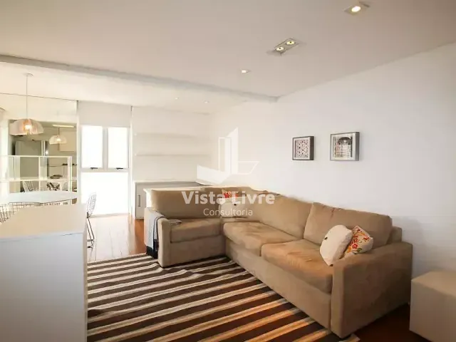 Apartamento com 68m² 1 quarto e 1 banheiro, à venda, no bairro Vila Nova Conceição em São Paulo