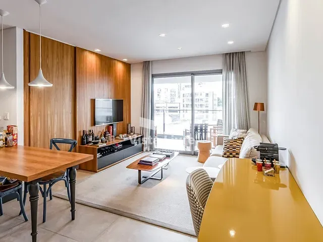 Apartamento com 69m² 1 quarto e 2 banheiros, à venda, no bairro Vila Nova Conceição em São Paulo
