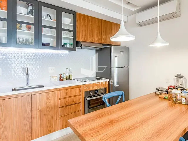Apartamento com 69m² 1 quarto e 2 banheiros, à venda, no bairro Vila Nova Conceição em São Paulo
