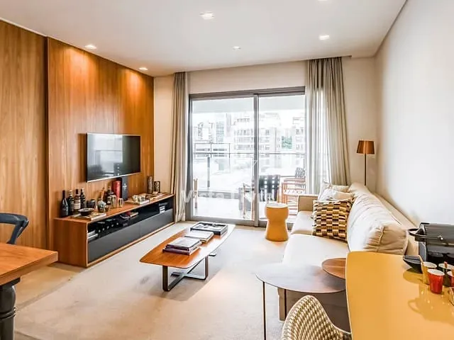Apartamento com 69m² 1 quarto e 2 banheiros, à venda, no bairro Vila Nova Conceição em São Paulo