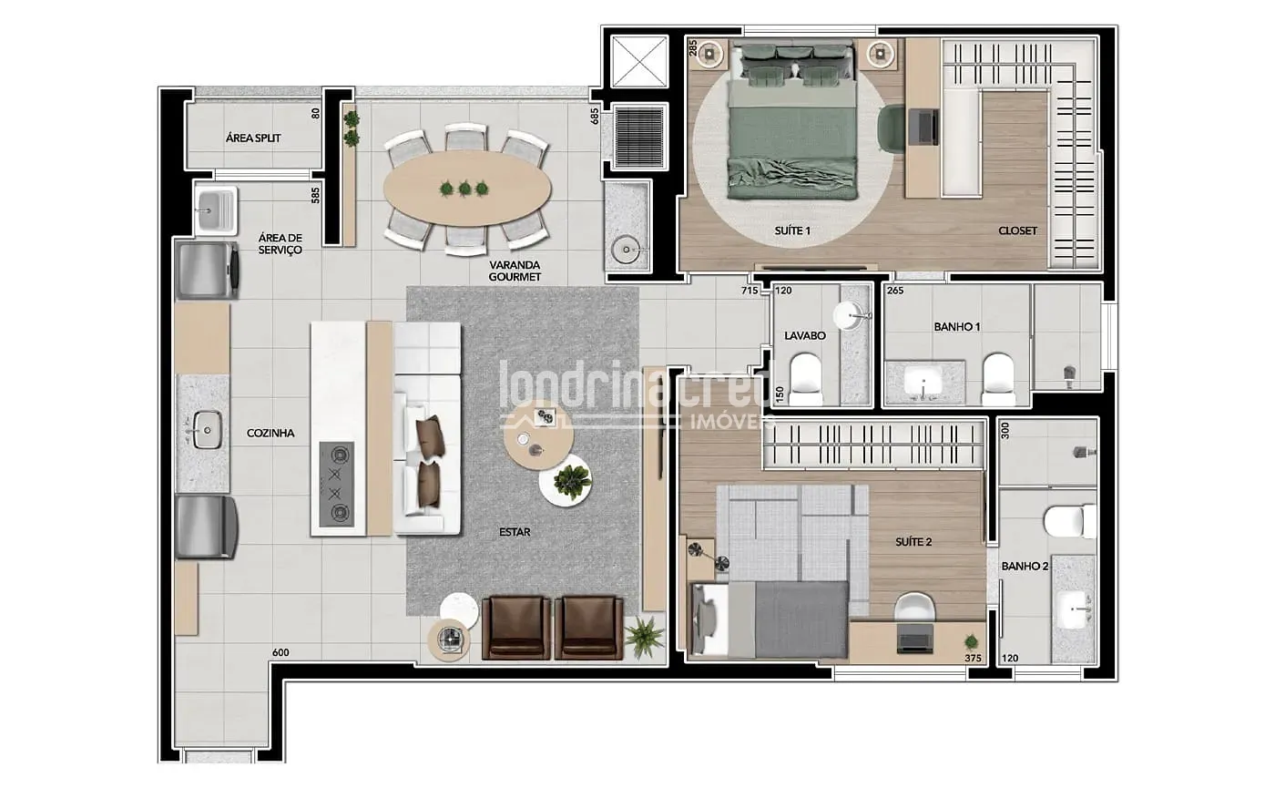 Apartamento, 2 quartos, 89 m² - Foto 14