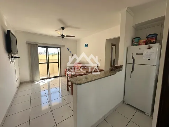 Apartamento com 50m² 2 quartos e 1 banheiro, à venda, no bairro Indaiá em Caraguatatuba