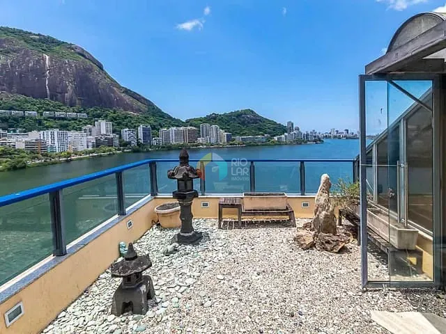 Cobertura / Penthouse com 500m² 4 quartos e 6 banheiros, à venda, no bairro Lagoa em Rio de Janeiro