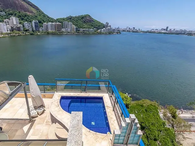 Cobertura / Penthouse com 500m² 4 quartos e 6 banheiros, à venda, no bairro Lagoa em Rio de Janeiro