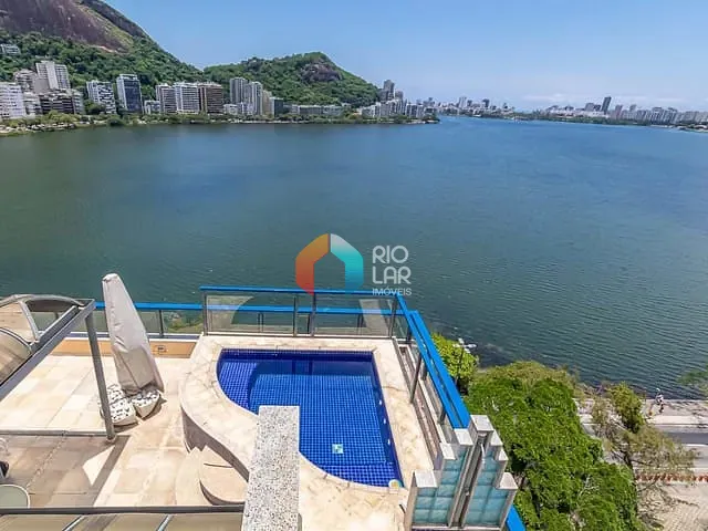 Cobertura / Penthouse com 500m² 4 quartos e 6 banheiros, à venda, no bairro Lagoa em Rio de Janeiro