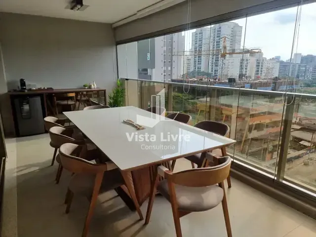 Apartamento com 135m² 3 quartos e 5 banheiros, à venda, no bairro Campo Belo em São Paulo