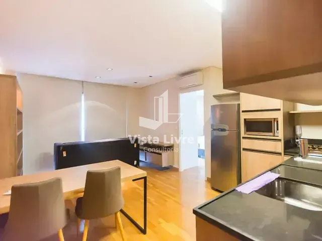 Apartamento com 68m² 1 quarto e 2 banheiros, à venda, no bairro Vila Nova Conceição em São Paulo