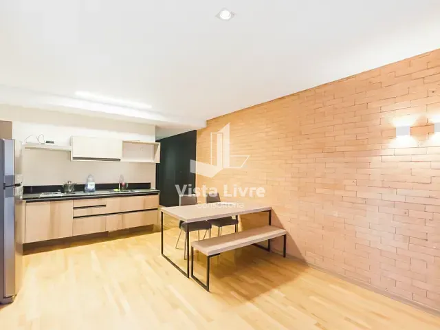 Apartamento com 68m² 1 quarto e 2 banheiros, à venda, no bairro Vila Nova Conceição em São Paulo