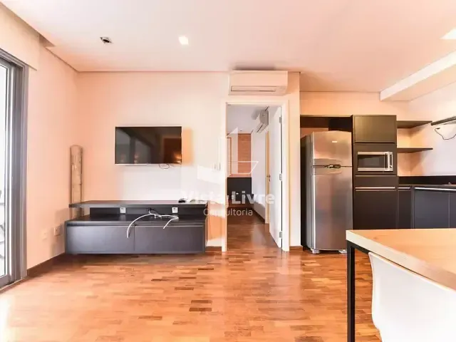 Apartamento com 68m² 1 quarto e 2 banheiros, à venda, no bairro Vila Nova Conceição em São Paulo