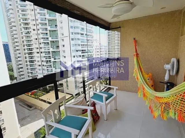 Apartamento com 145m² 3 quartos e 3 banheiros, à venda, no bairro Recreio dos Bandeirantes em Rio de Janeiro