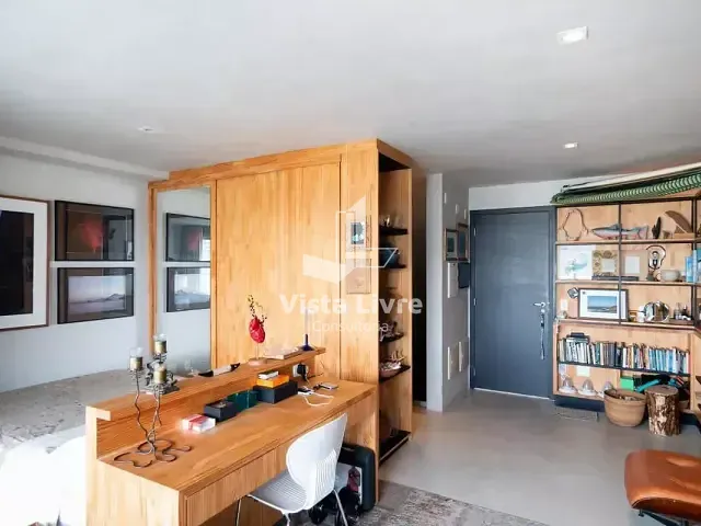 Apartamento com 45m² 1 quarto e 1 banheiro, à venda, no bairro Brooklin Paulista em São Paulo