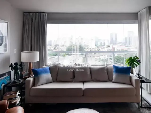 Apartamento com 45m² 1 quarto e 1 banheiro, à venda, no bairro Brooklin Paulista em São Paulo