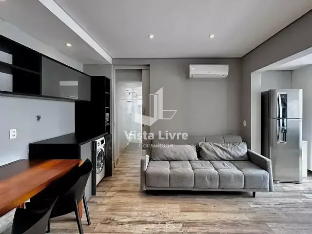 Apartamento com 51m² 1 quarto e 1 banheiro, à venda, no bairro Vila Cordeiro em São Paulo