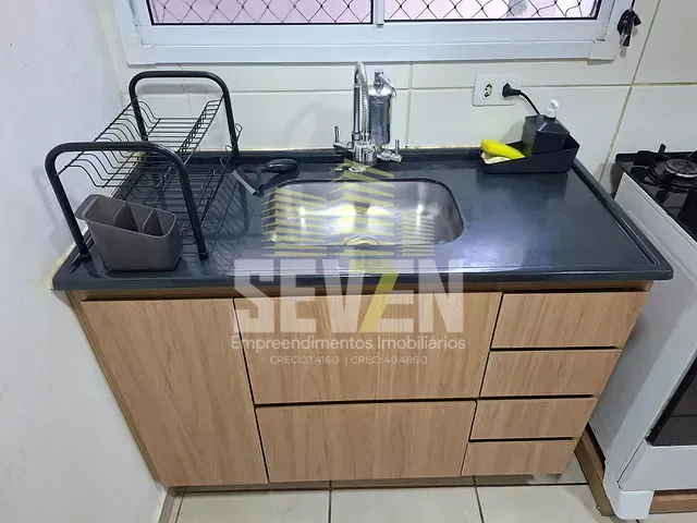 Apartamento 2 quartos e 1 banheiro, para alugar, no bairro Vitta São José em Bauru