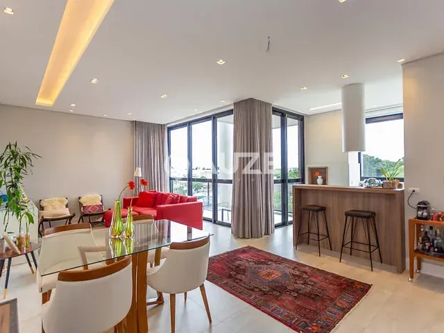 Apartamento com 142m² 2 quartos e 4 banheiros, à venda, no bairro Mercês em Curitiba