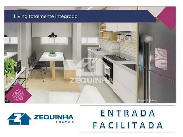 Apartamento com 39m² 2 quartos e 1 banheiro, à venda, no bairro Santa Maria em Osasco