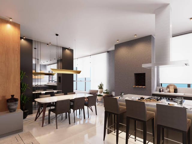 Apartamento com 60m² 2 quartos e 2 banheiros, à venda, no bairro Balneário Perequê em Porto Belo