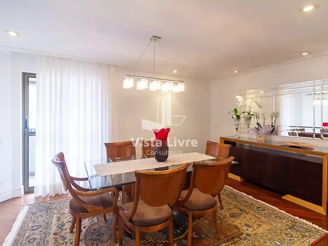 Apartamento com 272m² 5 quartos e 4 banheiros, à venda, no bairro Campo Belo em São Paulo
