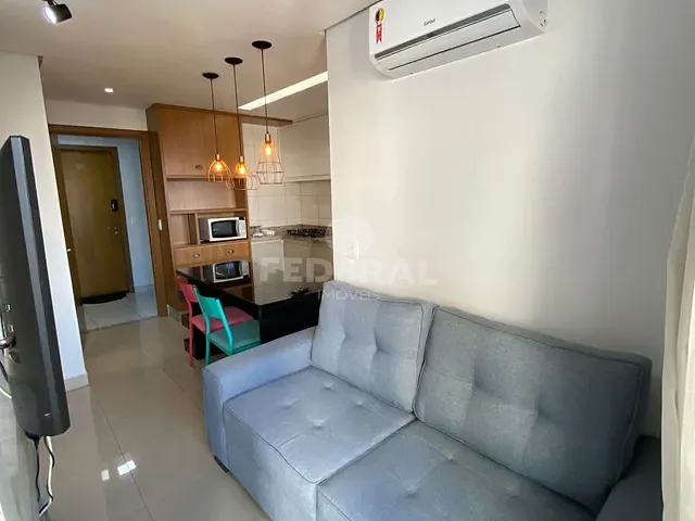 Apartamento com 50m² 1 quarto e 1 banheiro, para alugar, no bairro Setor Bueno em Goiânia