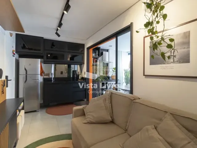 Apartamento com 44m² 1 quarto e 1 banheiro, à venda, no bairro Pinheiros em São Paulo