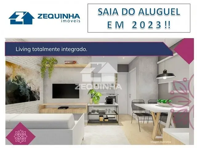 Apartamento com 37m² 2 quartos e 1 banheiro, à venda, no bairro Santa Maria em Osasco