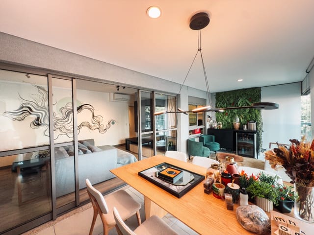 Foto do Apartamento - Apartamento à venda, Vila Olímpia, São Paulo, pronto para morar com 2 quartos e 2 vagas | Vista Livre